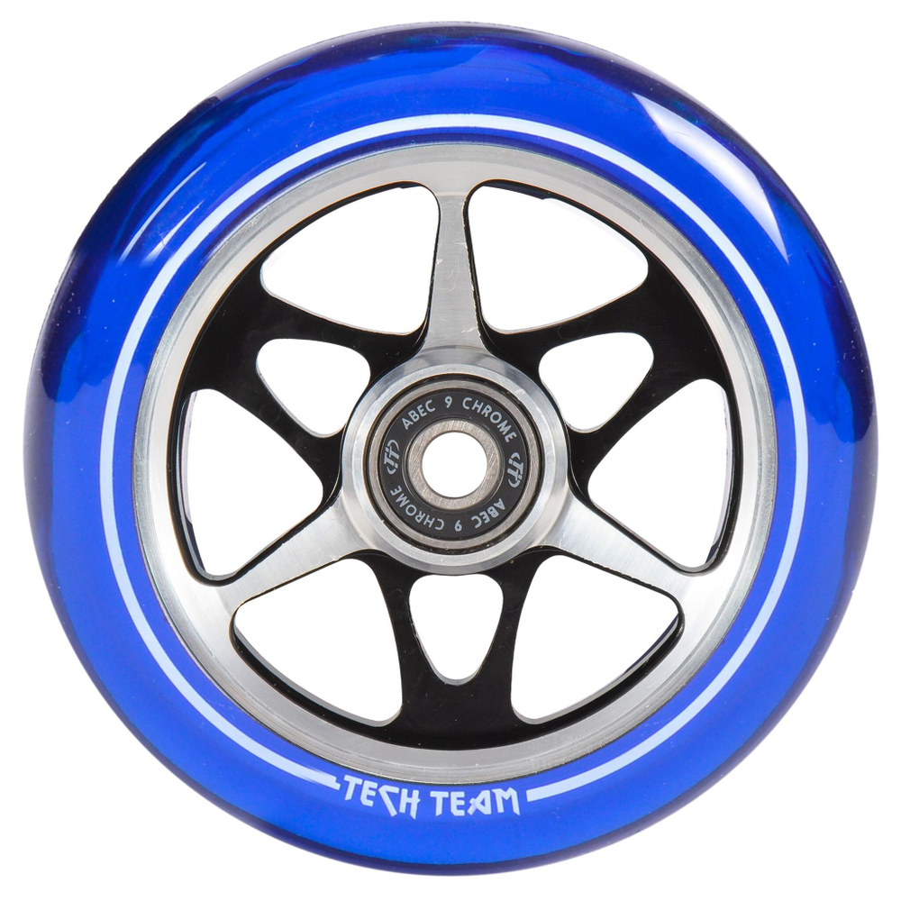 Колесо для самоката X-Treme 110*24мм KL,transparent blue