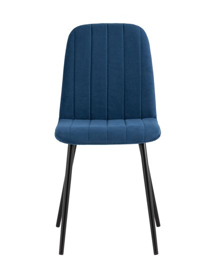 Стул Easy велюр синий
