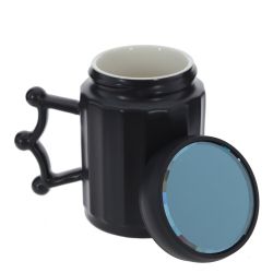 GAEM Кружка с крышкой, 350 мл, L12 W8 H12 см, 4в.