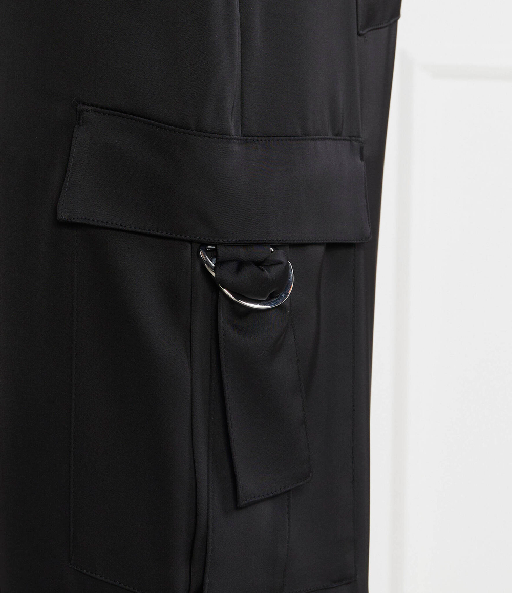 Брюки карго Karl Lagerfeld - черный(240W1000)