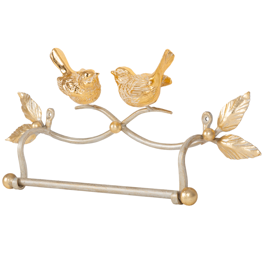 Держатель для полотенец Терра Ти Амо Айвори Мраморное золото