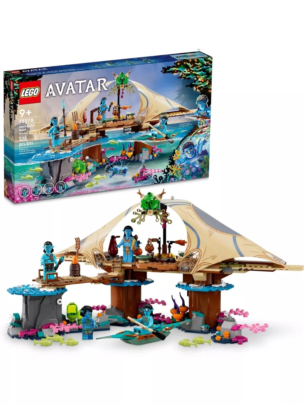 Лего Аватар Дом Меткайина на рифе Avatar