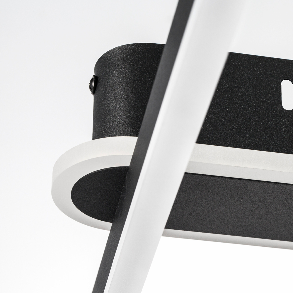 738687 Настенно-потолочный светильник UNDINE 90W LED 3872LM ЧЕРНЫЙ 3000-6000K