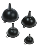 Набор воронок OKTAN 115, 95, 75, 55 мм, черный (Черный)