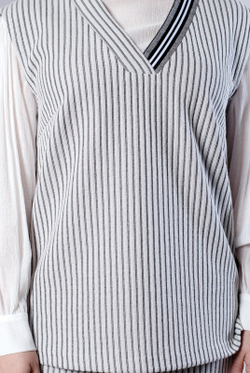 Жилет женский 3079ЗП, белый #77Б063079ЗП