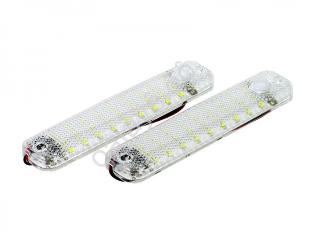 Плафон подсветки салона 12-85V  36smd (15*3см, 5W) (кт2шт) 12480 ZS-3363