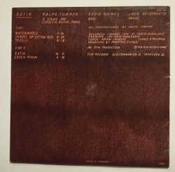 Винтажная виниловая пластинка LP Ralph Towner Batik (USA 1978)