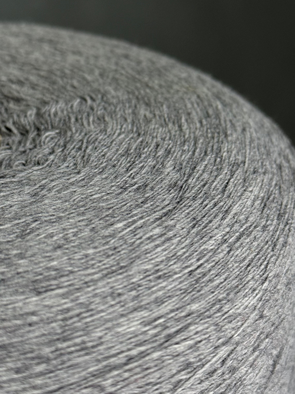 Пряжа Lanerossi ALBANY, 1/15 (100% мериносовая шерсть кардная),1500м/100гр, серый меланж