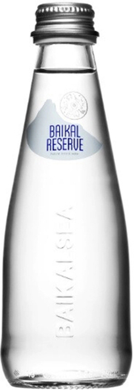 Вода природная минеральная Байкал Резерв Газированная / Baikal Reserve Sparkling 0.25 - стекло