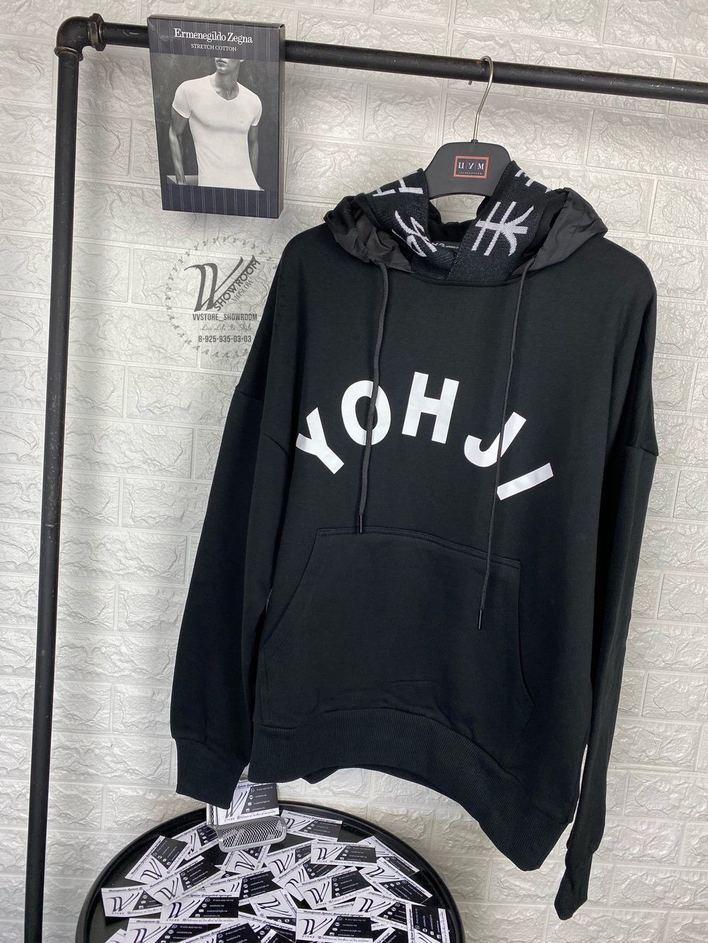 Худи Y-3 Adidas Yamamoto