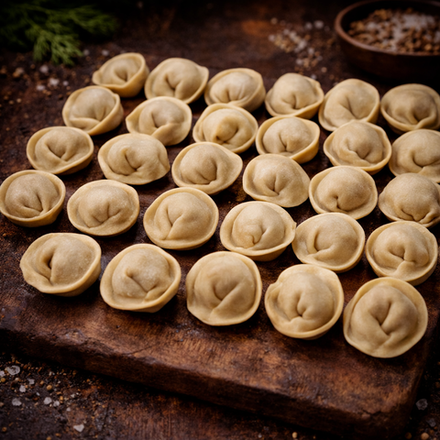 Пельмени с говядиной, 1 кг