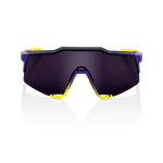 Спортивные очки с диоптриями 100% SPEEDCRAFT - Matte Metallic Digital Brights - Dark Purple Lens - OS