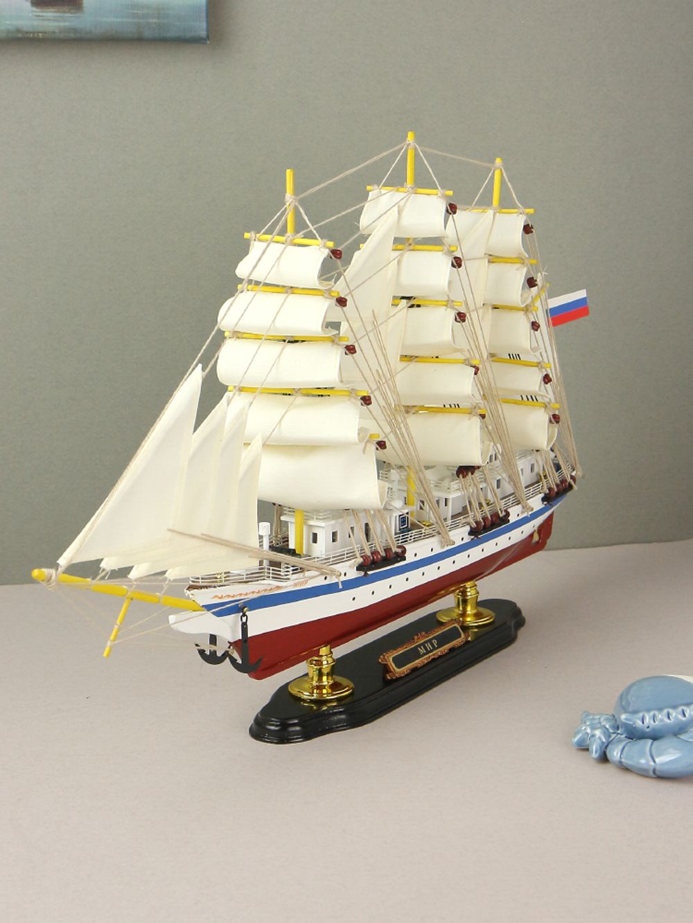 Meteor Lights Модель парусника Мир, 52 см