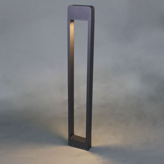 09962-0.7-001KT 1,0M GU10 BK  светильник напольный