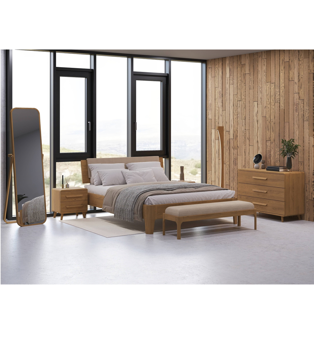 Банкетка Lugos'Art из массива дуба