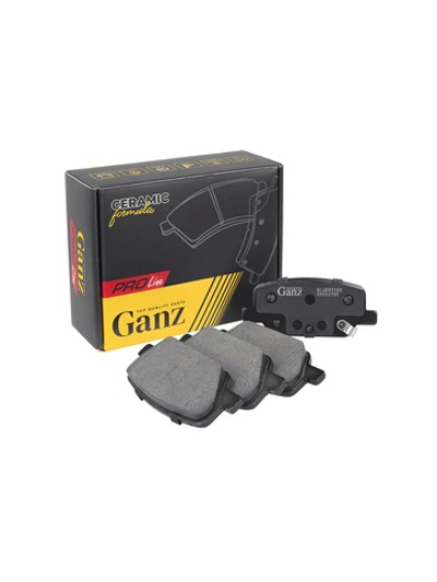 Колодки задние PRO-Line Ceramic HYUNDAI Santa Fe IV 18->(с элект. стоян. тормозом) GANZ GIJ09210C