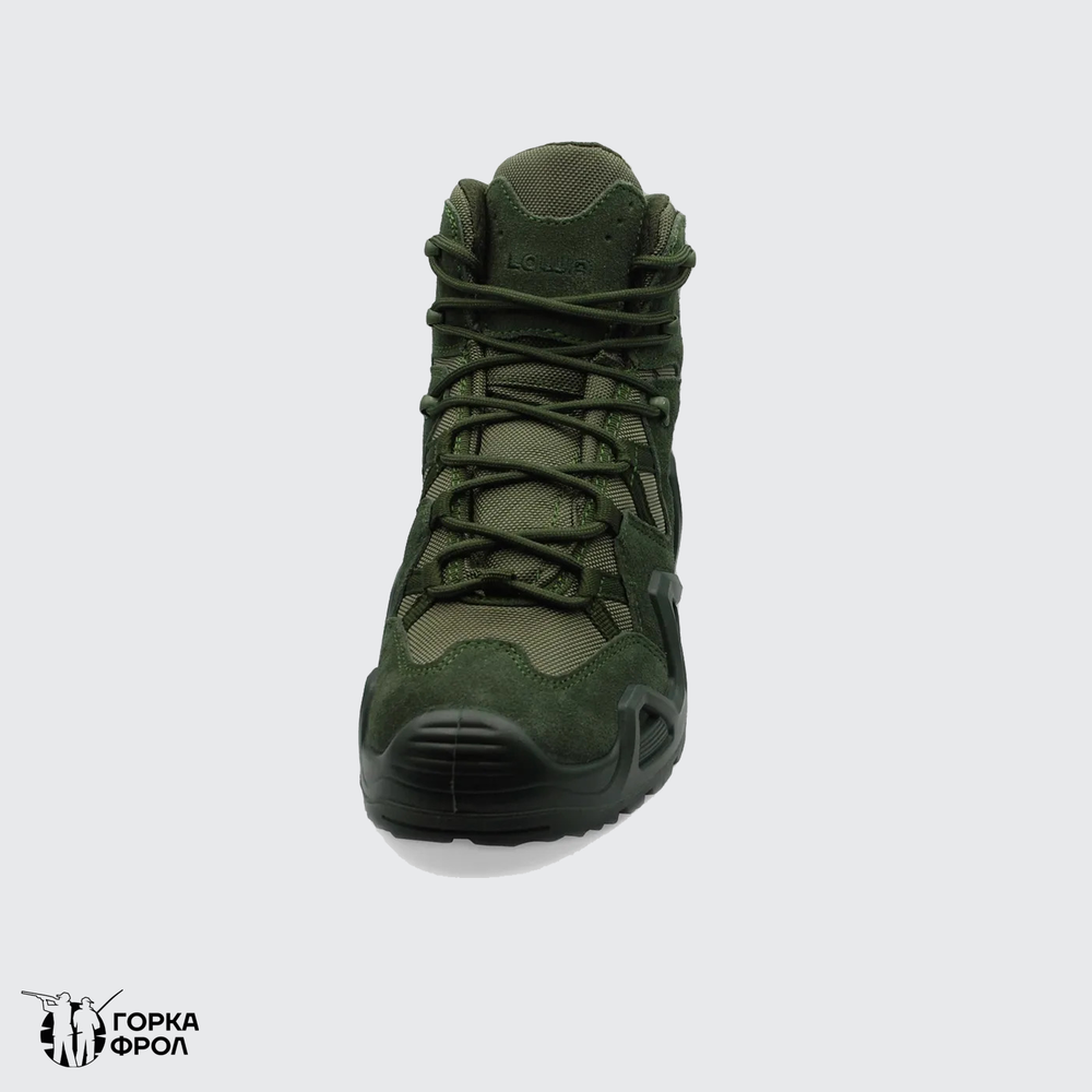 Ботинки Lowa Zephyr Mid олива, треккинговые (лето/демисезон)