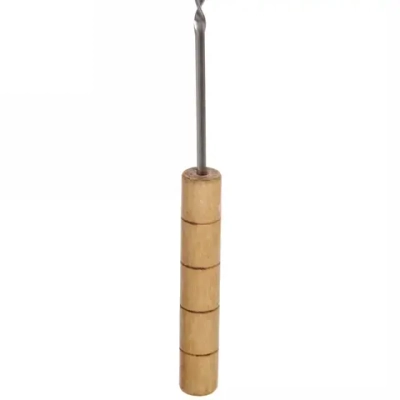 Набор шампуров 6 шт с деревянными ручками, длина 40 см, ширина 5 мм