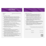 Игра для двоих «50 оттенков страсти. Я тебе принадлежу» (Цвет: фиолетовый)