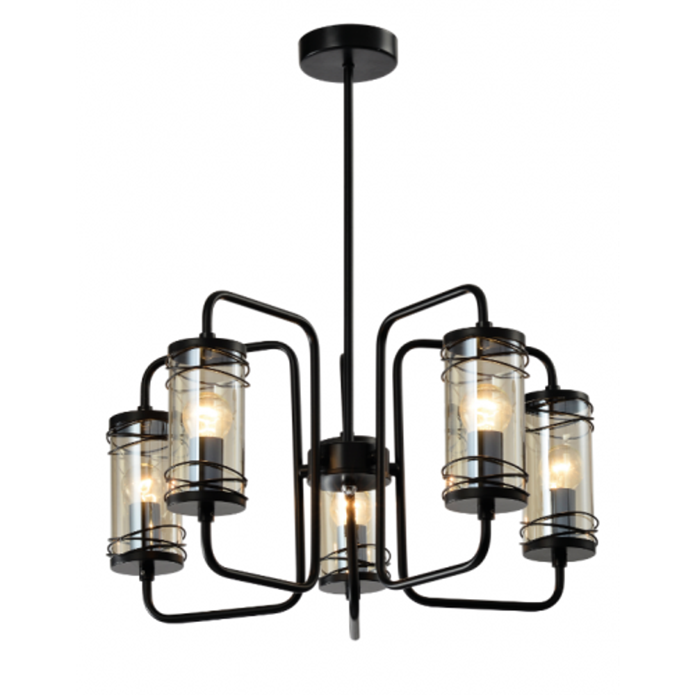 Люстра Rivoli Akanta 5061-305 5 х E14 40 Вт лофт - кантри | Rivoli