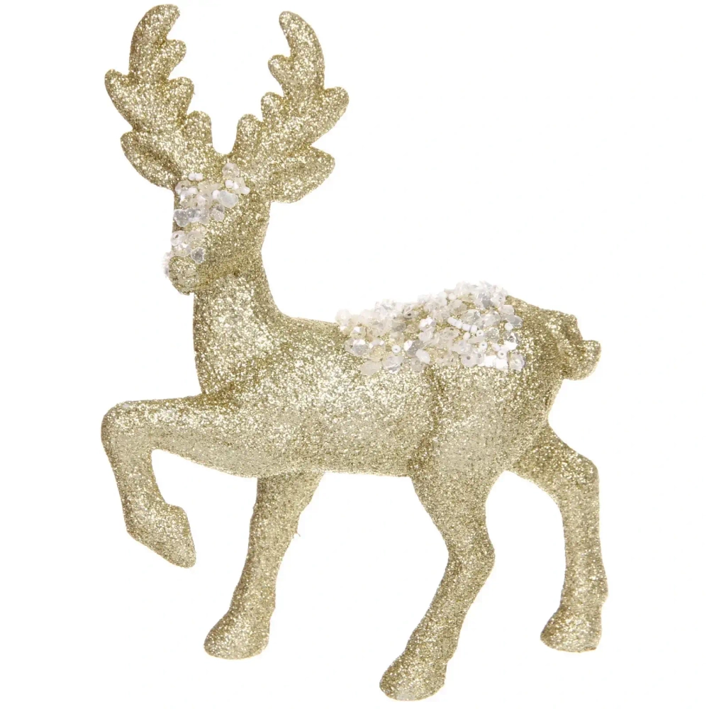 Фигурка новогодняя MAGIC «Стук копытц» 15*21*4 см, Золото