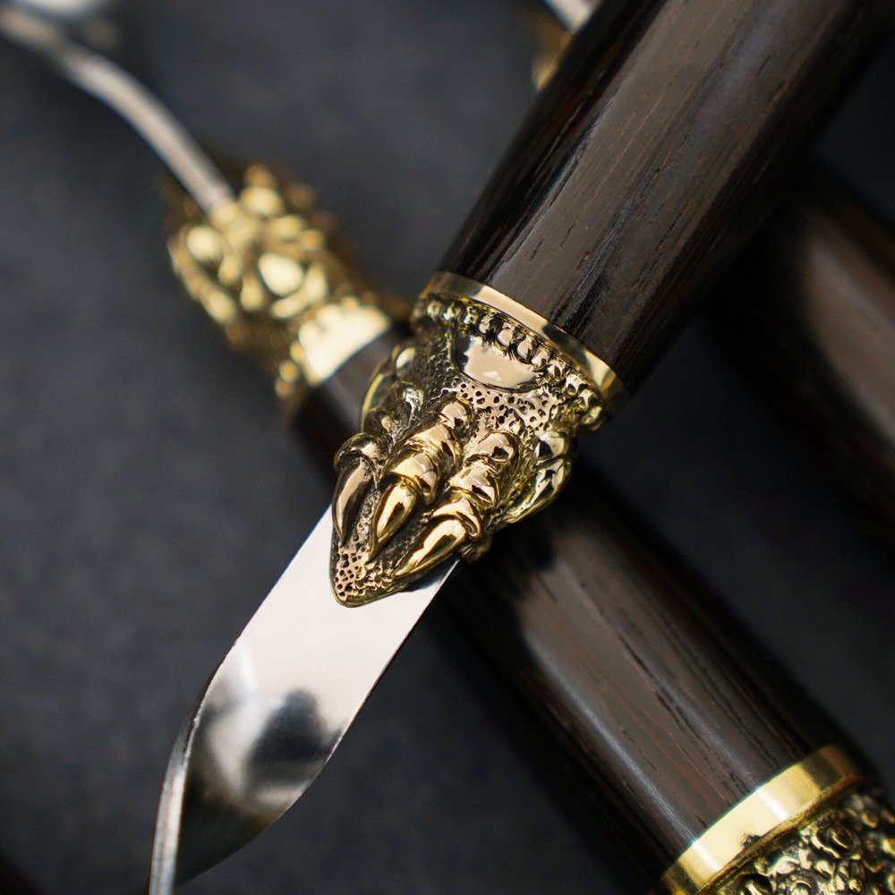 Подарочный набор шампуров "Дракон"