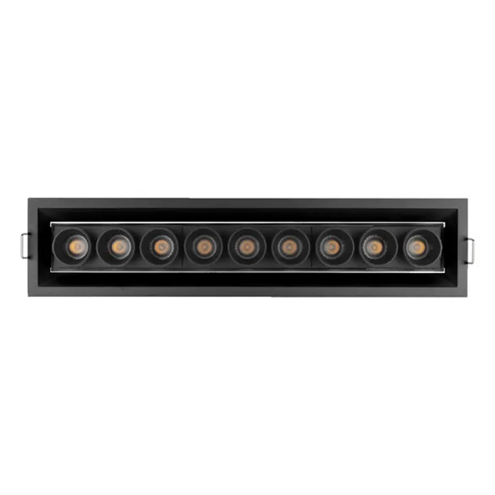 Светильник MS-ORIENT-BUILT-TURN-TC-S67x300-20W Warm3000 (BK-BK, 30 deg, 230V) (Arlight, IP20 Металл, 5 лет) 037210