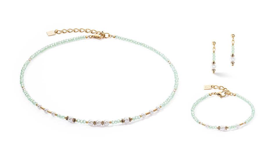 Серьги Coeur de Lion Light Green 4434/21-0520