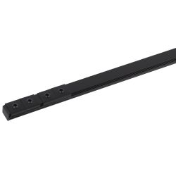 Комплект с накладным анодированным профилем ЭРА 1612B 16х12мм, 2м, черный САВ261 | Профили для светодиодных лент