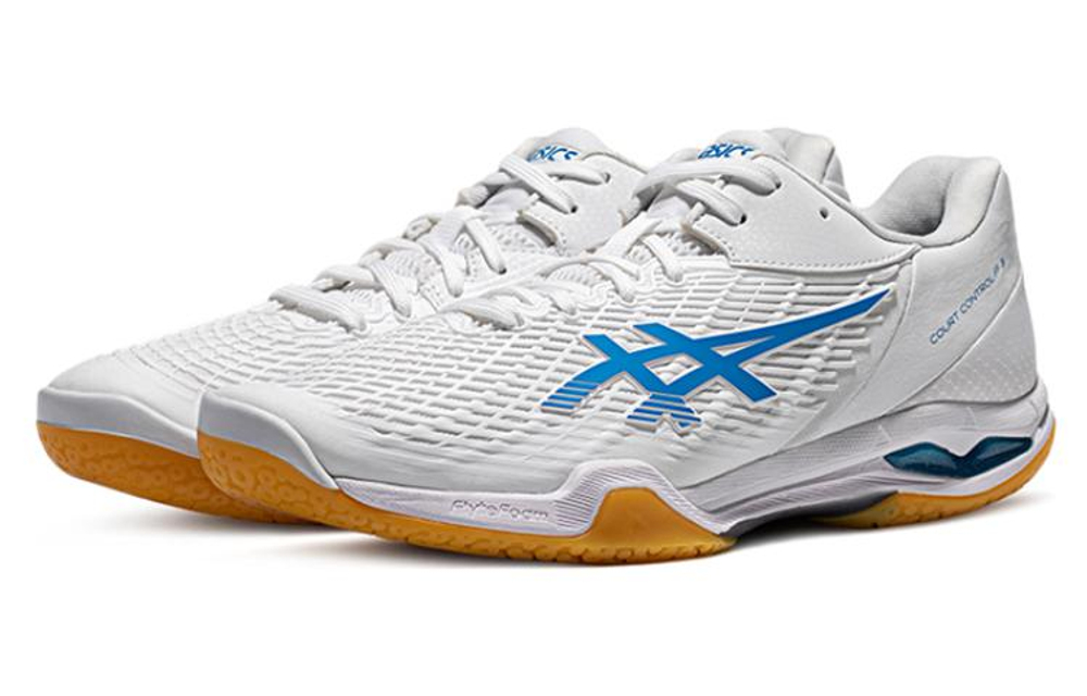 Asics Court Control FF 3 White Directoire Blue