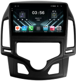 Магнитола для Hyundai i30 1 2007-2012 (климат) - FarCar DX043M монитор 9.5" IPS на Android 13, 4+64Гб, CarPlay