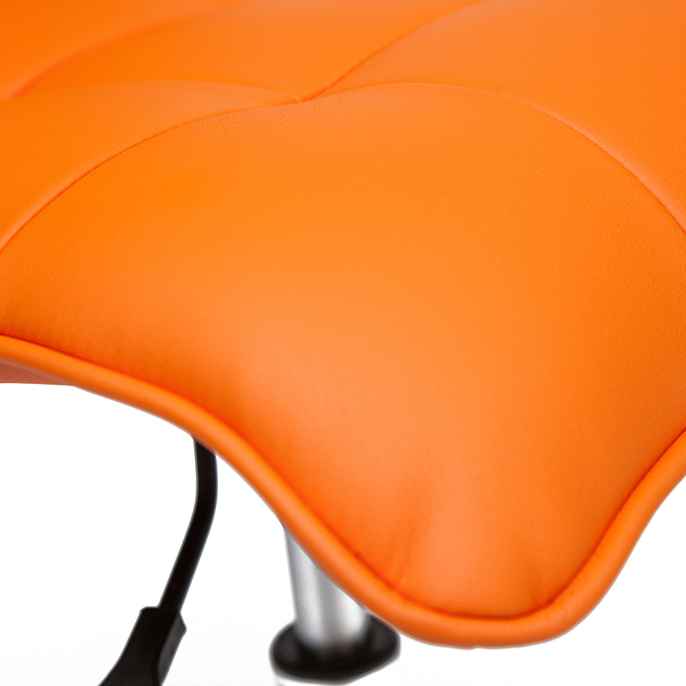 Zero Кресло офисное (оранжевый кожзам)
