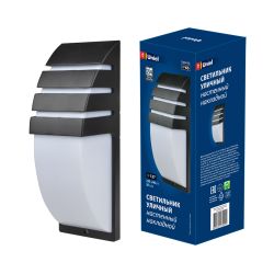 UUL-S41A 40W-E27 IP65 BLACK Светильник уличный. под лампу Е27. Архитектурный накладной. Корпус черный. TM Uniel.