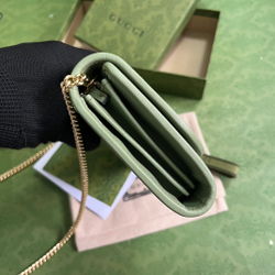 Gucci Blondie Continental Chain Wallet
