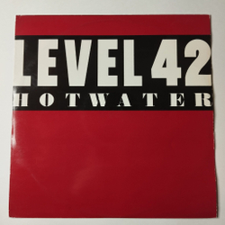 Винтажная виниловая пластинка LP Level 42 Hot Water (UK 1984) 45 RPM, Maxi Single
