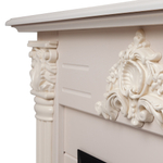 Каминокомплект Real Flame Stefania WT-F612 с очагом Fobos Lux Black (без пульта)