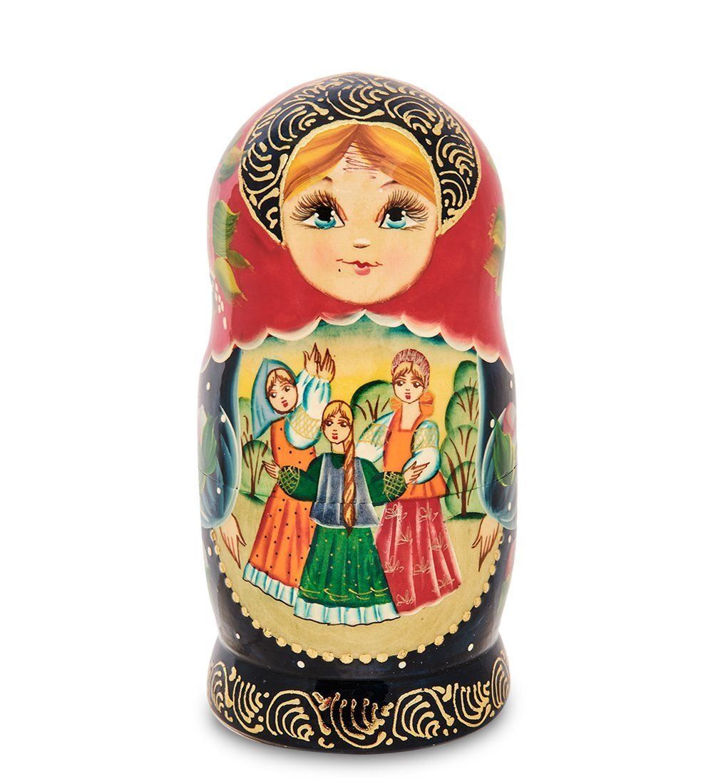 Народные промыслы МР-25/ 17 Матрешка 5м «Три девицы»