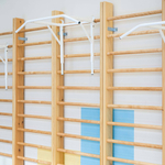 Стенка шведская, гимнастическая (в разобранном виде) массив 150 мм, 2,6х1 м ZAVODSPORTA