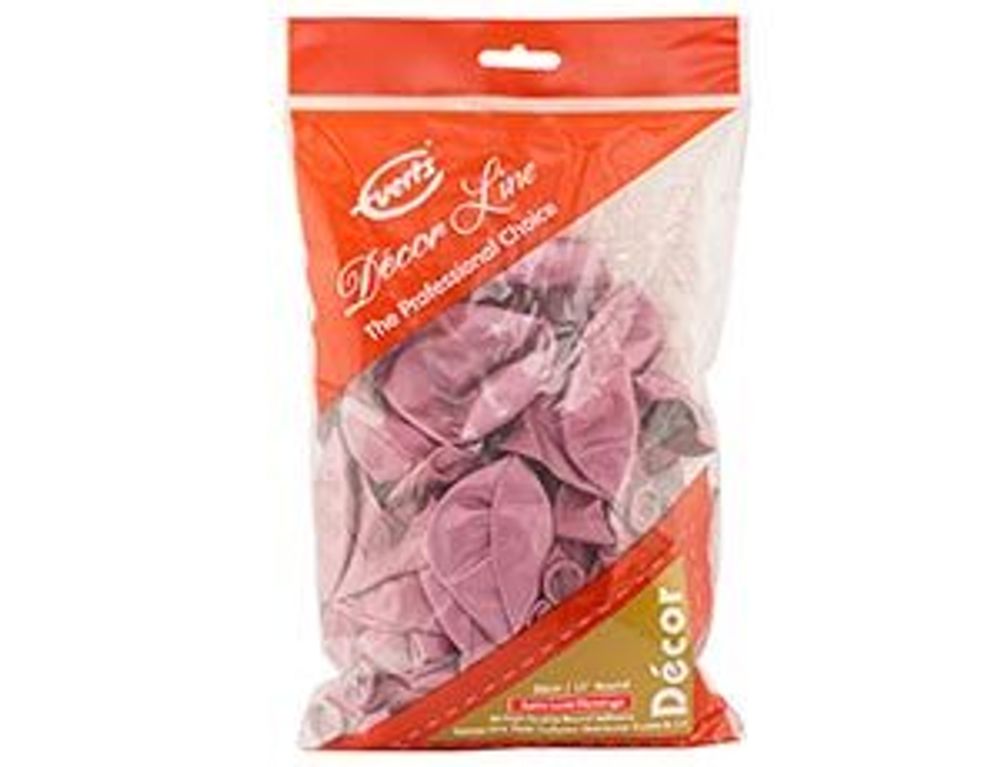 Шар (12"/30 см) Хром Сатин Flamingo 853 50 шт.