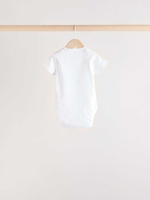 Боди с коротким рукавом для малышей Next E57-522, 5 шт., Белый