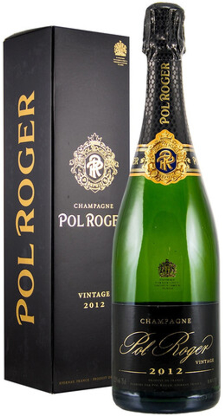 Шампанское Pol Roger Brut Vintage 2012 gift box, 0,75 л.