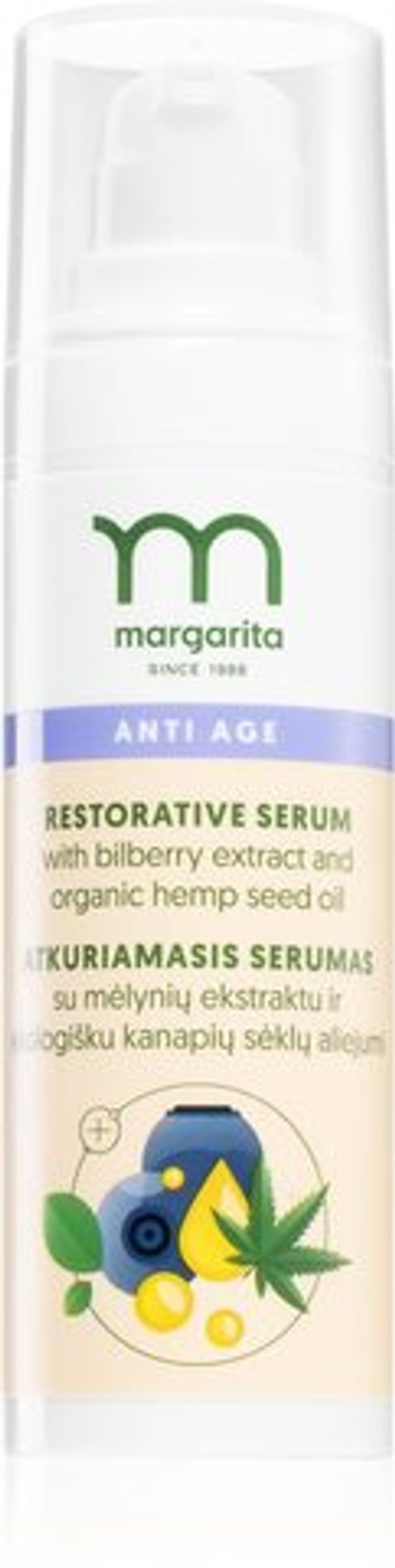 Margarita Anti Age - регенерирующая сыворотка против морщин с витамином С /   30  ml  / GTIN 4770001001936