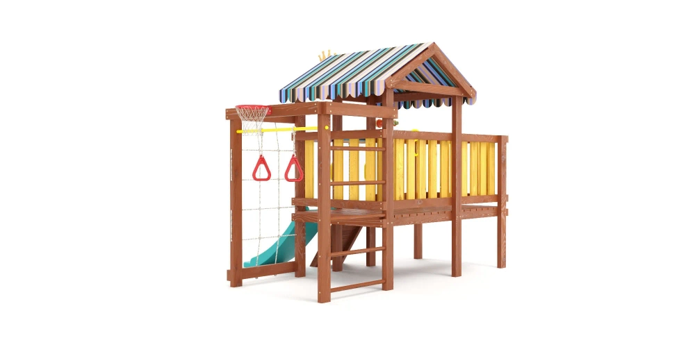 Игровой комплекс из дерева"Baby - 3"(Play)(Priority)