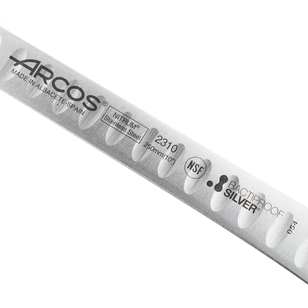 Нож кухонный для резки мяса 25см Arcos Riviera Blanca Испания фрагмент