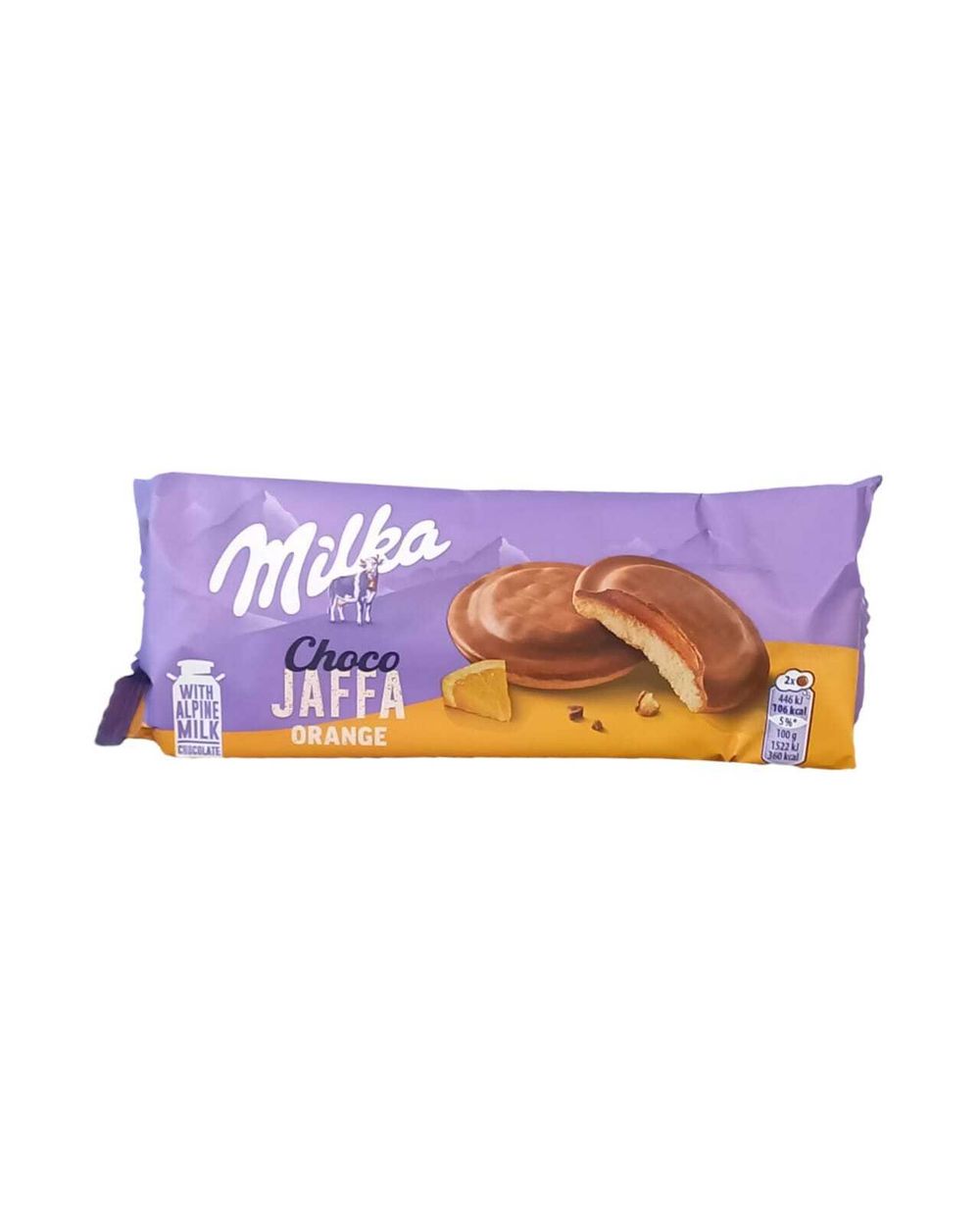 Печенье "MILKA" jaffa вкус апельсин 147г*24