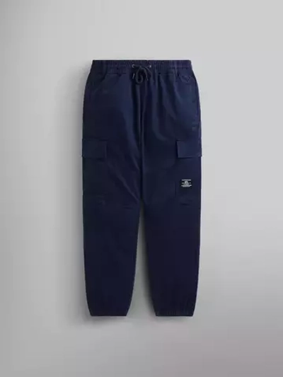 Брюки джоггеры Alpha Industries Cotton Jogger (т.синие - r.blue)