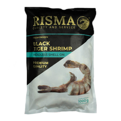 Креветки 8/12 свежемороженые без головы «Risma» Бангладеш ~ 1 кг