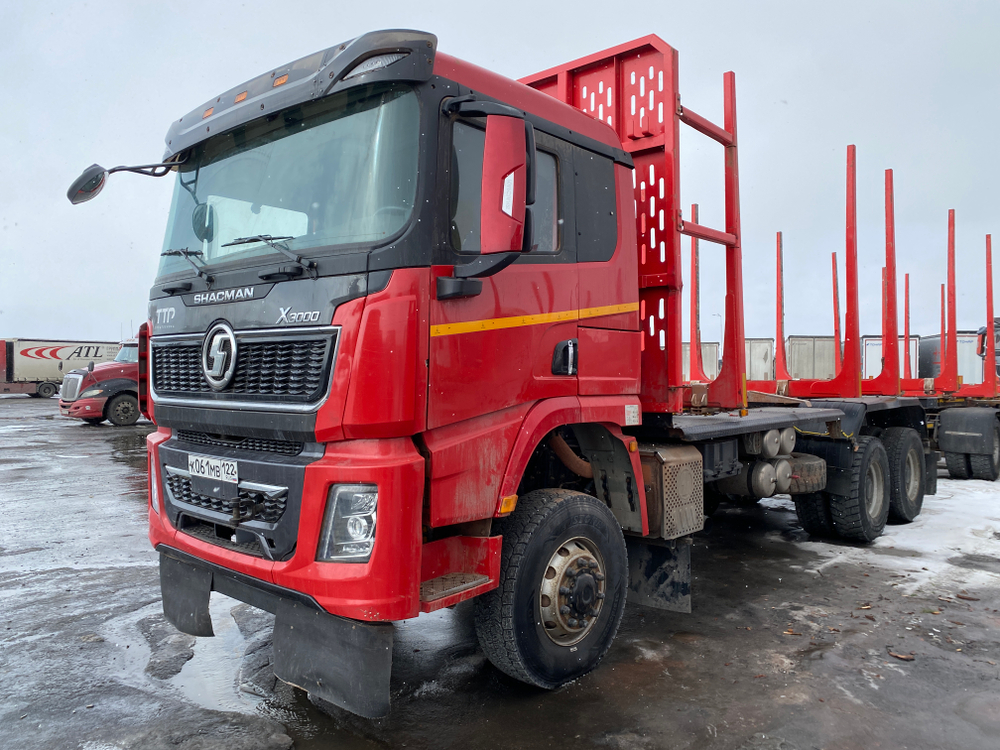 Shacman (Shaanxi) SX* 6x6 Сортиментовоз 3258B2 (Дизельный, 11,6 л, 423 л.с., МТ)