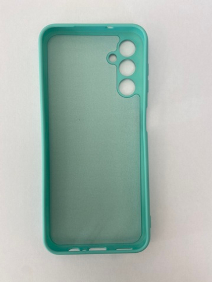 Накладка Samsung A14 4G бирюзовый Soft Case Zibelino