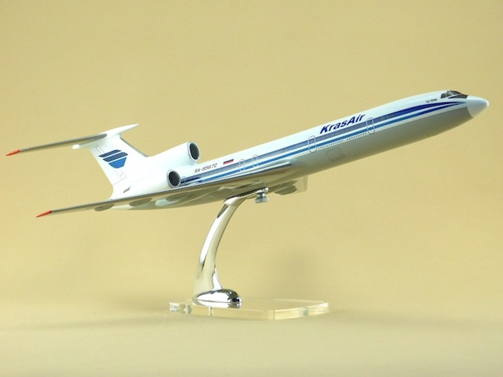Модель самолета Ту-154М (М1:100, Красэйр)
